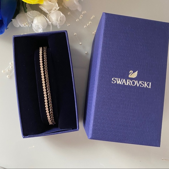 SWAROVSKI Subtle Bracelet Rose-Gold tone plated - Picture 2 of 8